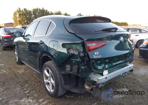 2018 Alfa Romeo Stelvio Awd z USA, uszkodzony, nr VIN ZASFAKAN4J7B99549